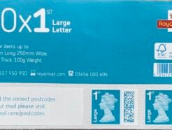 1st Class Stamps, Large Letter